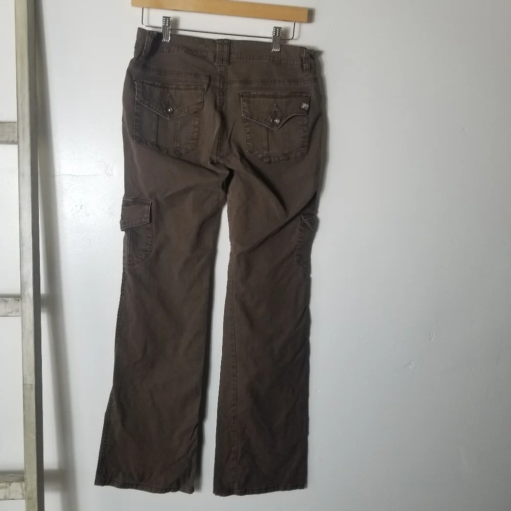 UNIONBAY BROWN PANTS SIZE 11 - Picture 2 of 13